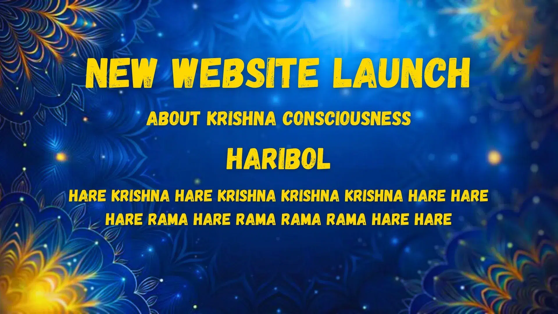 Website launch