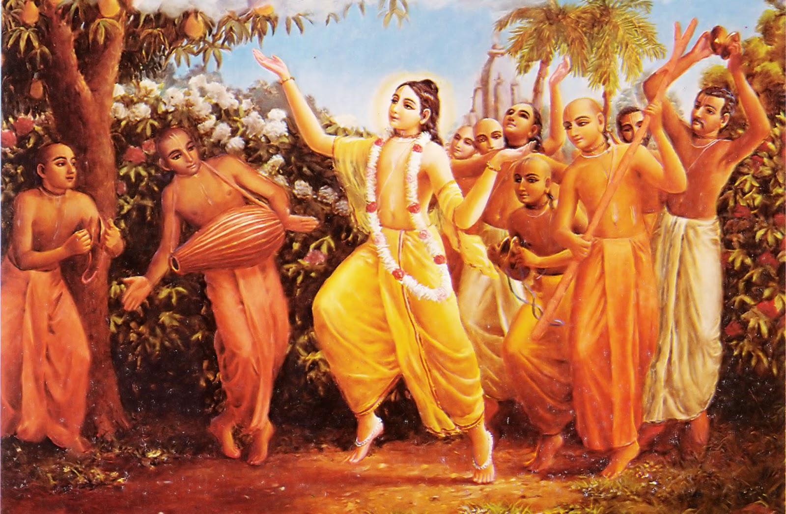Holy Arrival of Sri Gauranga Mahaprabhu at Sripat Panihati